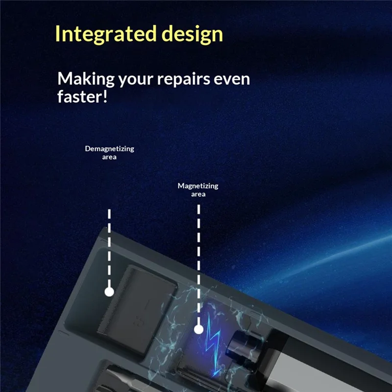68 in 1 Electric Screwdriver LED Display 5-Speed Torque Magnetic Charging Precision Repair Tool for Phone Computer