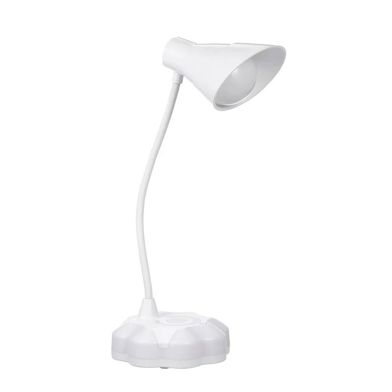 Portable LED Desk Touch Lamp USB Rechargeable Table Dimmable Eye Protection Reading Lamp
