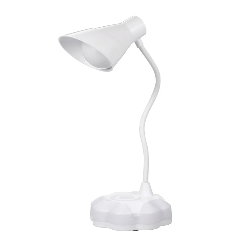 Portable LED Desk Touch Lamp USB Rechargeable Table Dimmable Eye Protection Reading Lamp
