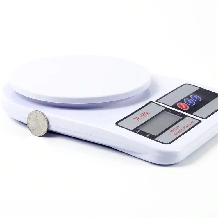 Balança Digital Portátil SF400 5kg/1g, Balança Eletrônica para Alimentos Medição de Peso
