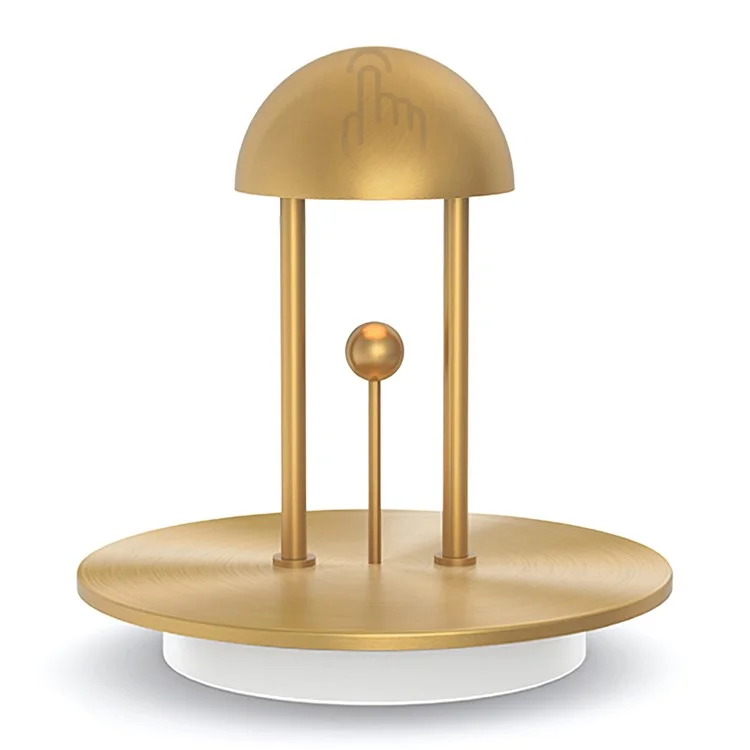 Comely Gingle 1140002 Modern Cordless Night Light 2000mah Touch Dimming Dimming Led Lample Decor - Oro