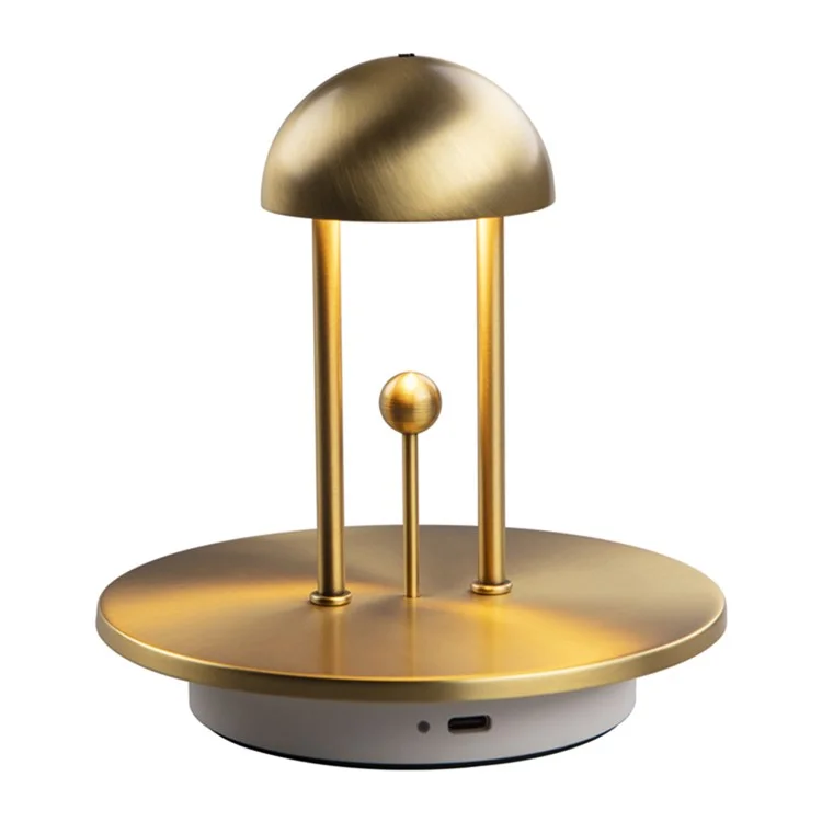 Comely Gingle 1140002 Modern Cordless Night Light 2000mah Touch Dimming Dimming Led Lample Decor - Oro