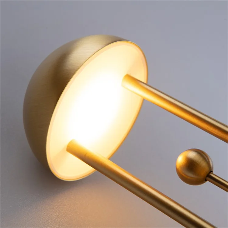 COMELY Gingle 1140002 Modern Creative Infrared Gesture Dimming Night Light Rechargeable LED Table Lamp Home Decor - Gold