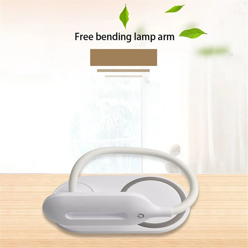 WTC-K32 10W Wireless Charging LED Desk Lamp Smart Eye Protection USB Folding Table Light - Blue