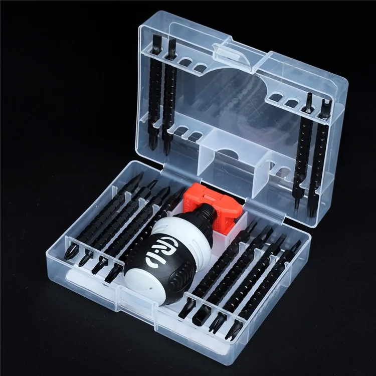26-in-1 Screwdriver Set Dual Purpose Slotted Phillips Bits Disassembly Repair Hand Tool