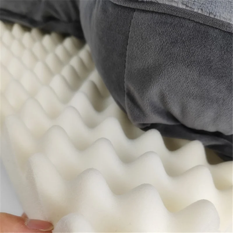 Pet Couch Bed Dog Bed for Medium Large Dogs Washable Dog Sofa, Size L: 90x63x18cm