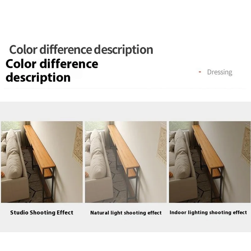 80x20cm Narrow Space Saver Storage Rack Sofa Bedside Wall Gap Dual Layer Organizer Shelf - White Frame