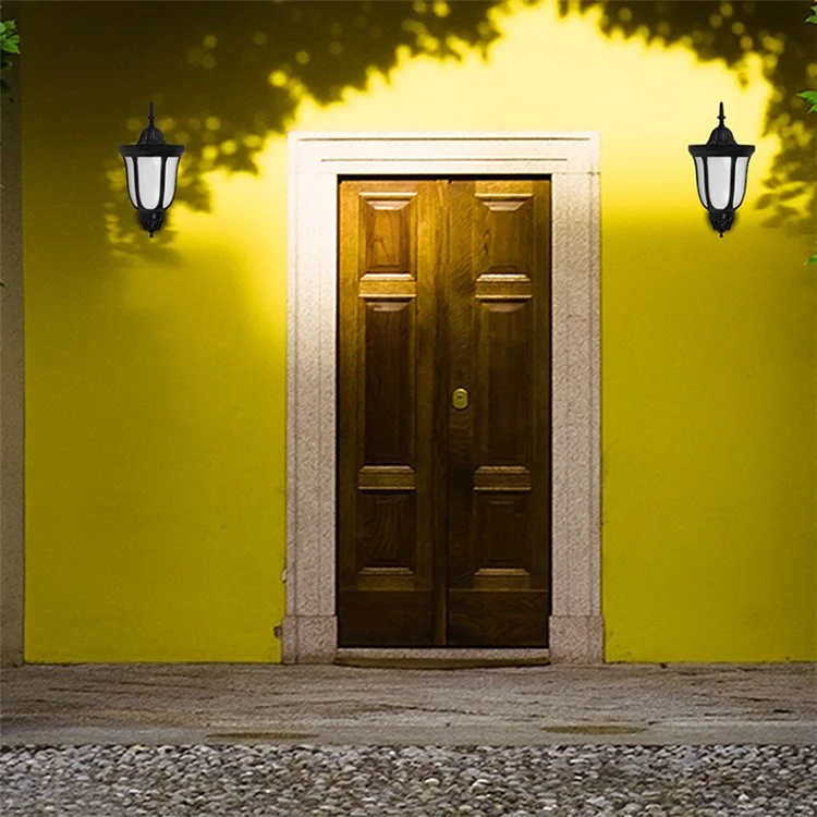 Lâmpada de Parede Solar Outdoor de 96 LEDs Simulação de Chama Luz Decorativa Resistente à Água para Jardim, Quintal e Sacada