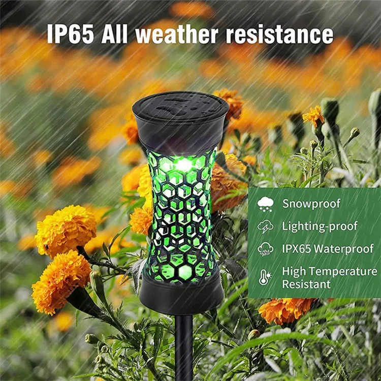 YY-5018C 4pcs Light Solar Outdoor Outdoor Light Auroproof LED Colorato Giardino Luce Light Decorative Light For Home Yard Decoration