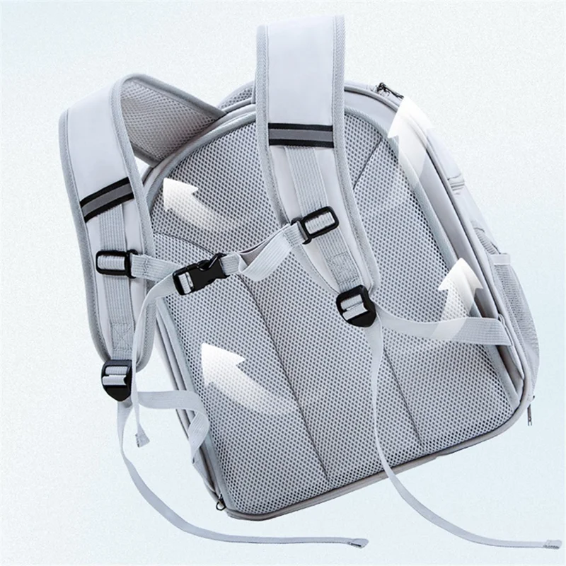 DODOPET BB Series Expandable Large Capacity Pet Gift Backpack Portable Carrying Bag for Dogs, Cats - Green