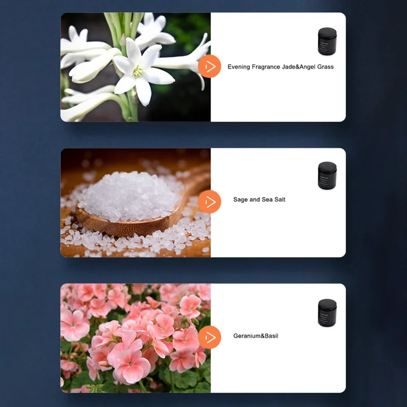 XY-8923 Scented Candles Black Jar Aromatherapy Candles Home Fragrance Decor Gift - Juniper / Lavender