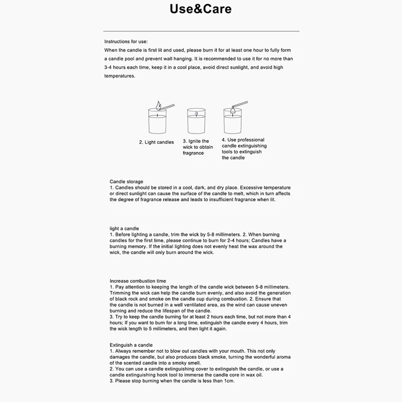 XY-8923 Scented Candles Black Jar Aromatherapy Candles Home Fragrance Decor Gift - Juniper / Lavender