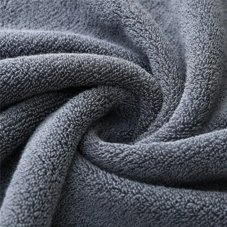 Toalha de Banho Facial de Ultra Maciez de 50x100cm - Cinza