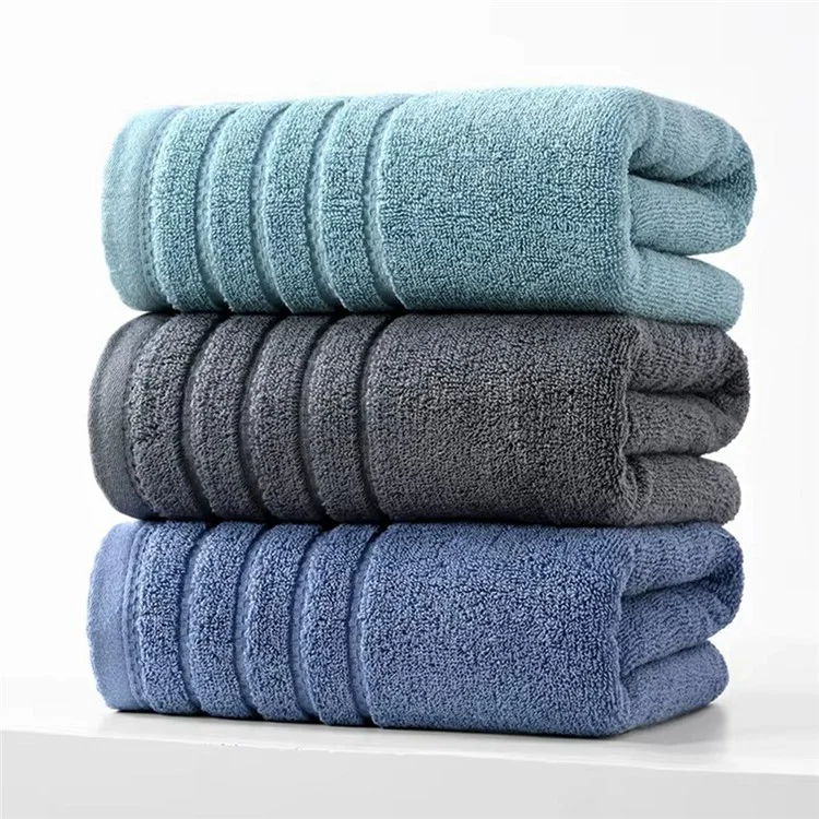 Toalha de Banho Facial de Ultra Maciez de 50x100cm - Cinza