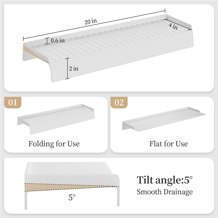 Kitchen Bathtub Sink Edge Silicone Water Baffle Cuttable Prevent Splashing Water Barrier - Grey