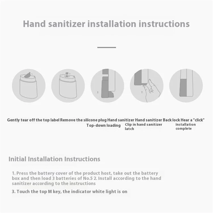 Auto Soap Dispenser Touchless Infrared Sensor Foaming Hand Wash Machine for Home / Bathroom