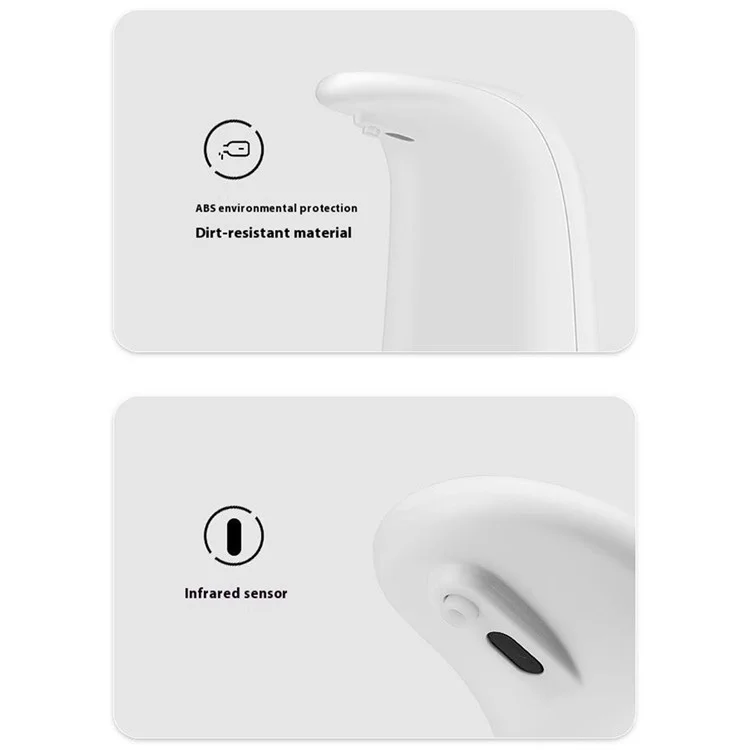 Auto Soap Dispenser Touchless Infrared Sensor Foaming Hand Wash Machine for Home / Bathroom
