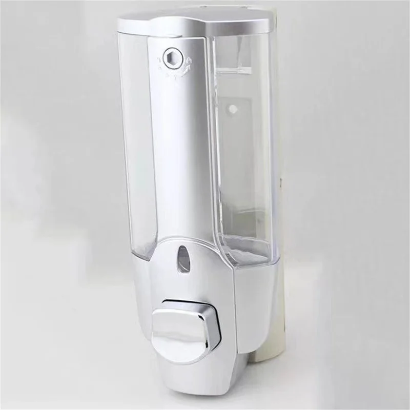 Wall Mounted Soap Dispenser 350ML ABS Plastic Hand Shower Dispenser for Hotel / Kitchen / Bathroom