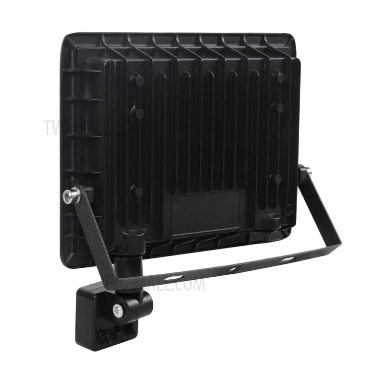 Projecteur extérieur étanche IP66 à 72 LED de 50W avec support en U style B et capteur de mouvement [capteur PIR]