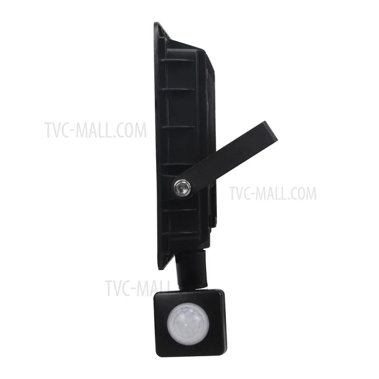 Projecteur extérieur étanche IP66 à 72 LED de 50W avec support en U style B et capteur de mouvement [capteur PIR]