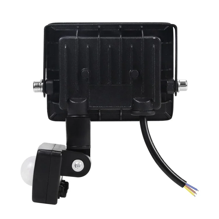 Projecteur à détection de mouvement LED 12 LED 10W style B IP66 Étanche Éclairage extérieur [Capteur PIR]