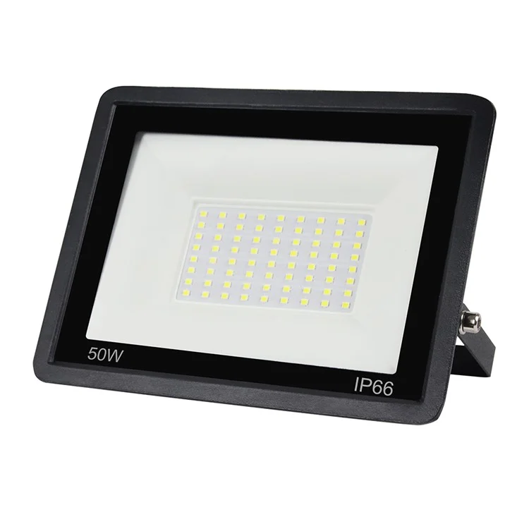 50W 72 LED Floodlight with U-shaped Bracket Style B IP66 Waterproof Outdoor Lighting [Switch Control]
