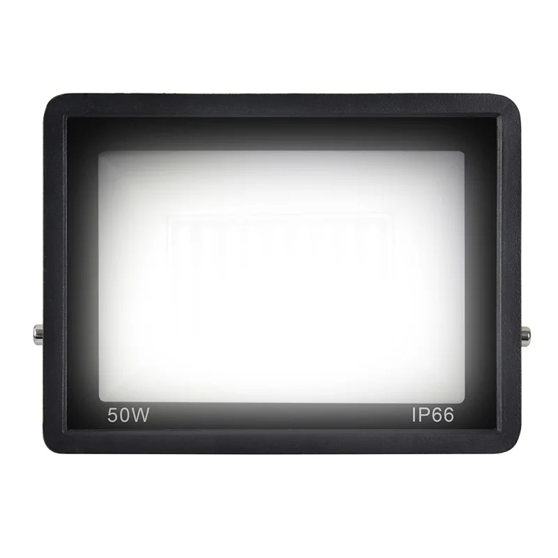 50W 72 LED Floodlight with U-shaped Bracket Style B IP66 Waterproof Outdoor Lighting [Switch Control]