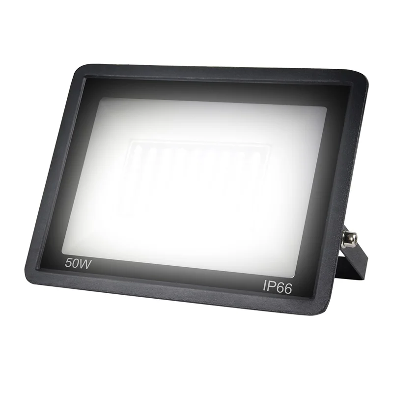 50W 72 LED Floodlight with U-shaped Bracket Style B IP66 Waterproof Outdoor Lighting [Switch Control]