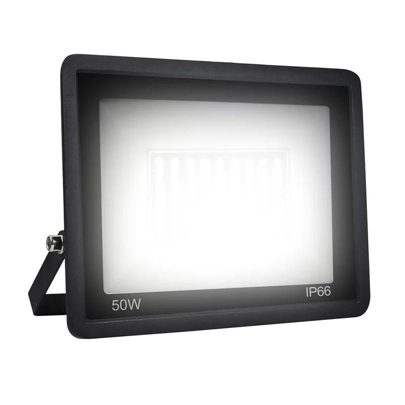 50W 72 LED Floodlight with U-shaped Bracket Style B IP66 Waterproof Outdoor Lighting [Switch Control]