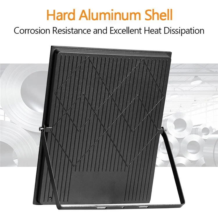 50W 72 LED Floodlight with U-shaped Bracket Style B IP66 Waterproof Outdoor Lighting [Switch Control]