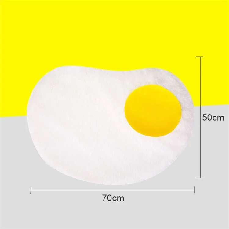 TG-PB0101 Engravidazione di uova fritte Divertente Soft Plush Pet Mat Warm Dog Cat Rest Sleeping Pad