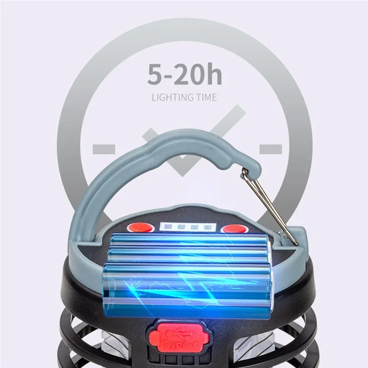 W881 LED Electric Shock Mosquito Killer Lamp Leben Wasserdichtes Nachtlicht Mit Bluetooth -lautsprecher Für Zuhause - Braun