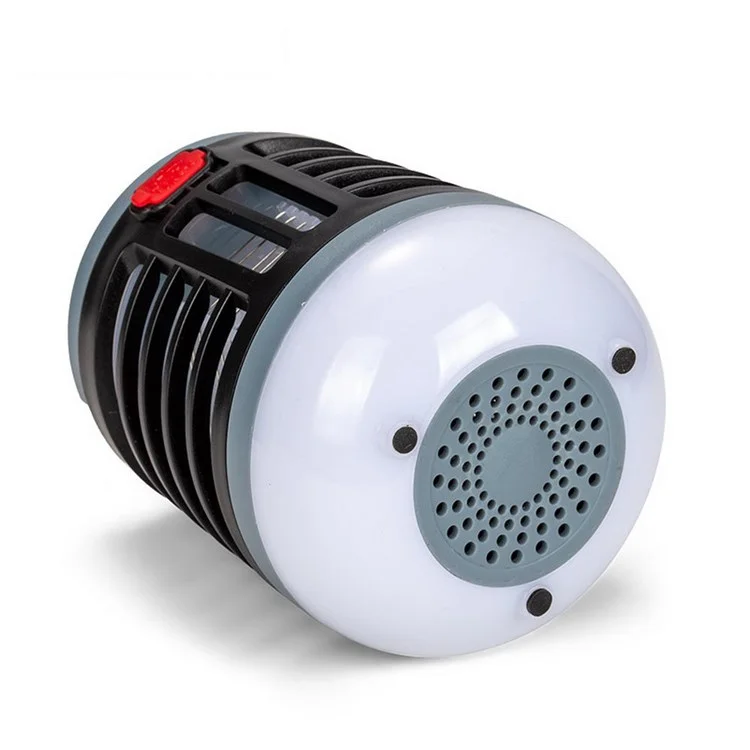 W881 LED Electric Shock Mosquito Killer Lamp Leben Wasserdichtes Nachtlicht Mit Bluetooth -lautsprecher Für Zuhause - Braun