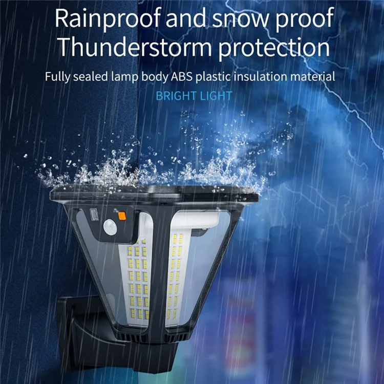 W791-1 LED Solar Powered Spot Lights Waterproof Floodlight Chargeable Ground Lamp for Yard Garden Street (Standard + White / Yellow Dual Lights Version)