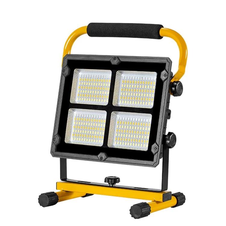 W877-2 Multifuncional 3600 Mah LED Solar LED Alta Potencia Solar Potencia Banco Portable Searchlight Proba de Emergencia Soporte de Luz de Emergencia de 360 ​​grados Ajustable de 180 Grados Ajustable