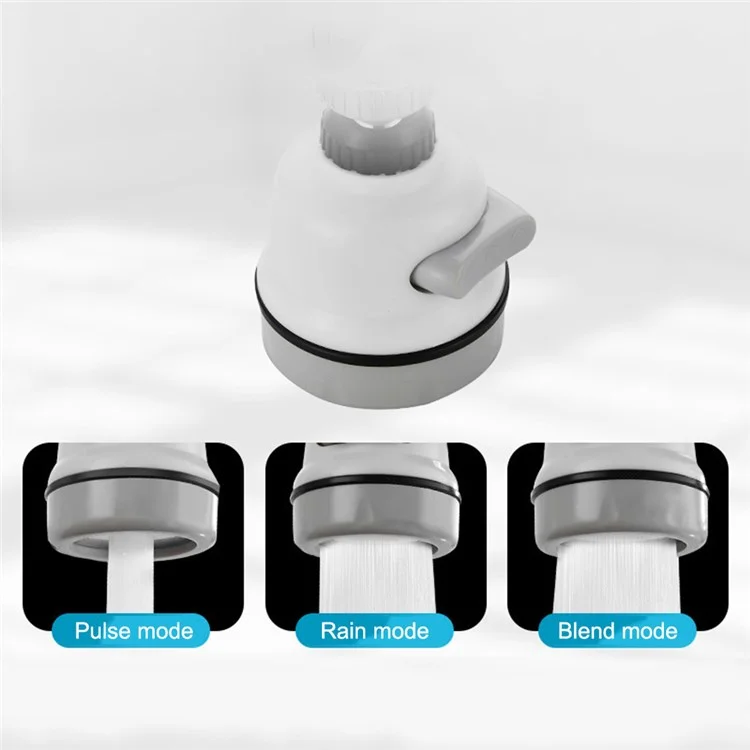 Torneira Bosquetão Anti-sprinkler Cozinha Tapete Filtro de Ajuste de Economia de Água - Branco