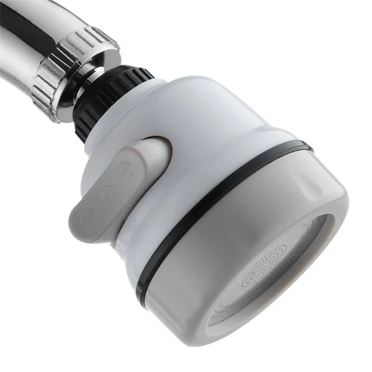 Torneira Bosquetão Anti-sprinkler Cozinha Tapete Filtro de Ajuste de Economia de Água - Branco