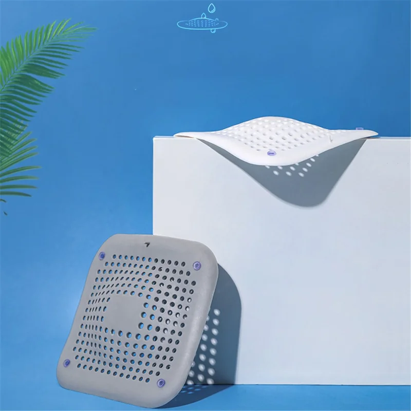 YH001 Tipo Convesso Anti-ostruzione Filtro per Capelli Lavello Cucina Filtro per Vasca da Bagno Doccia Pavimento Tappo - Bianco