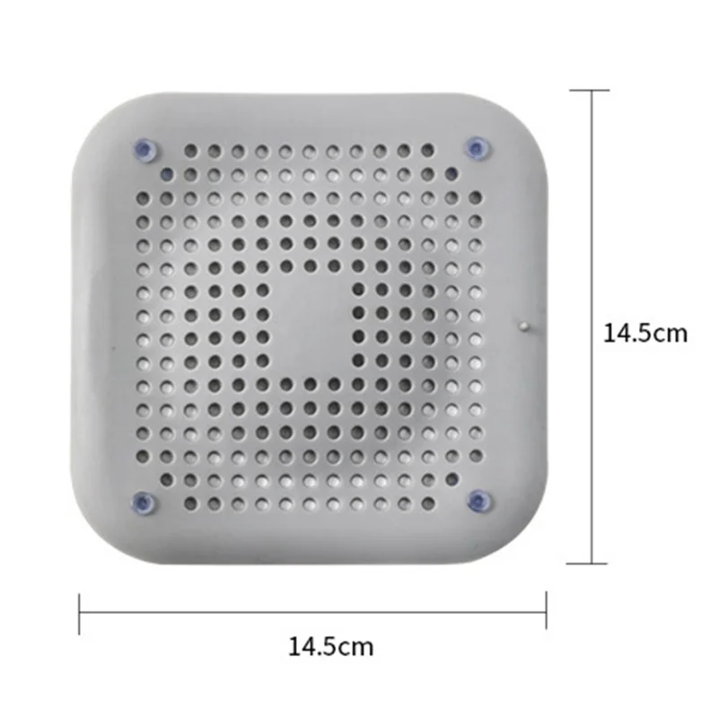 YH001 Tipo Convesso Anti-ostruzione Filtro per Capelli Lavello Cucina Filtro per Vasca da Bagno Doccia Pavimento Tappo - Bianco