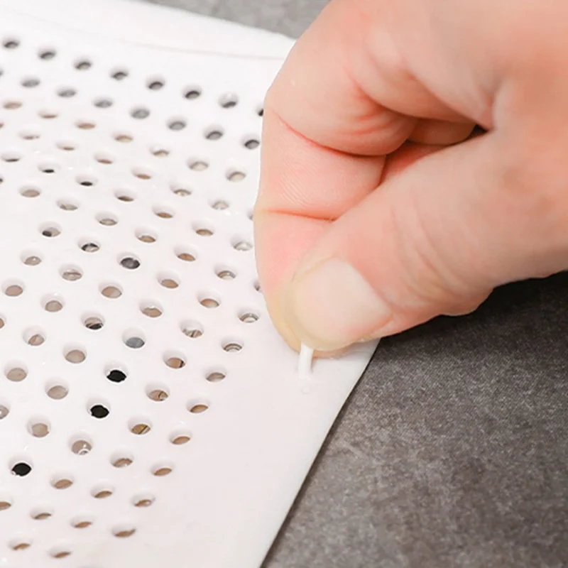 YH001 Tipo Convesso Anti-ostruzione Filtro per Capelli Lavello Cucina Filtro per Vasca da Bagno Doccia Pavimento Tappo - Bianco