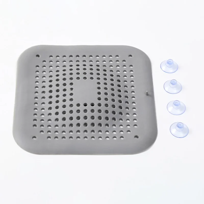 YH001 Tipo Convesso Anti-ostruzione Filtro per Capelli Lavello Cucina Filtro per Vasca da Bagno Doccia Pavimento Tappo - Bianco