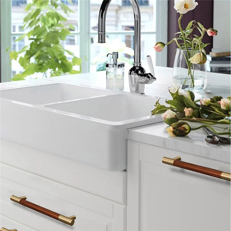 T2933 Gold Cabinet Gatchs Dather Tirls Tire Kitchen Home Furniture Handles Grips Remplacement (distance de 64 mm de Trou, 92 mm de Longueur)