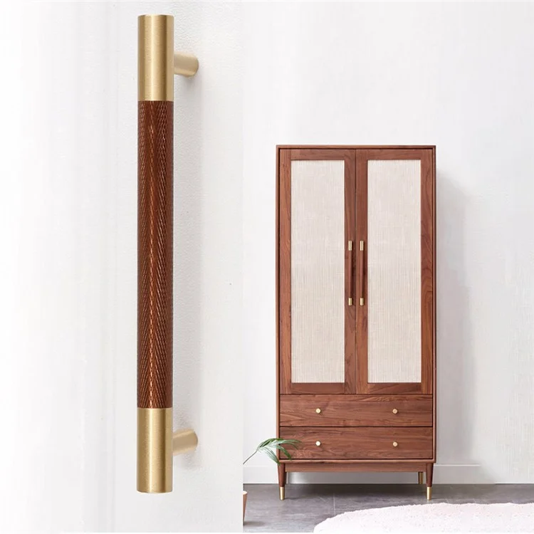T2933 Gold Cabinet Gatchs Dather Tirls Tire Kitchen Home Furniture Handles Grips Remplacement (distance de 64 mm de Trou, 92 mm de Longueur)