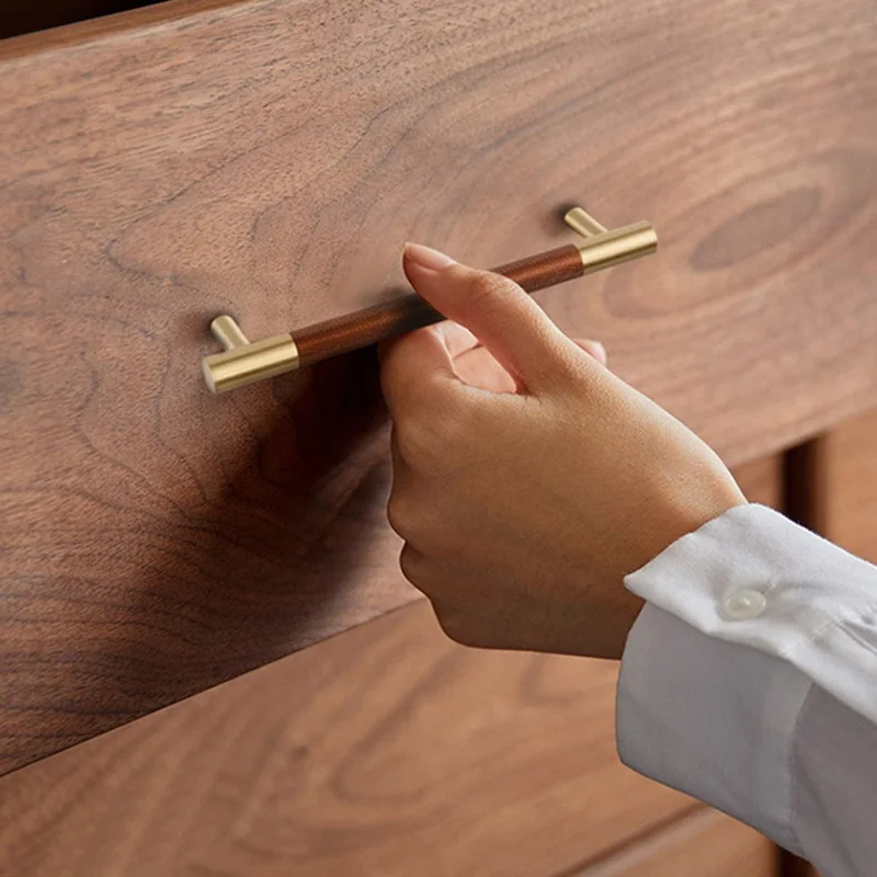 T2933 Decorazione Per la Casa Cucina Cucina Tira Maniglie Facili Installazione Della Porta Del Mobile Sostituzione (distanza di Fori da 160 Mm, Lunghezza di 188 Mm)