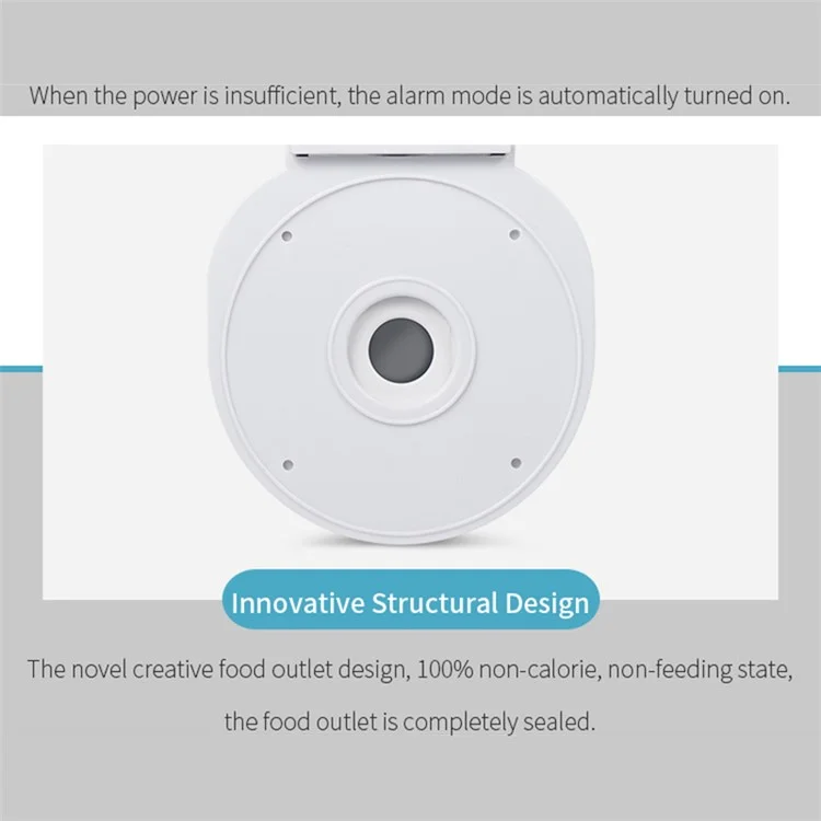 O2 Smart Fish Feeder LED Screen Digital Display Automatic Fish Feeder Fish Food Dispenser for Fish Tank