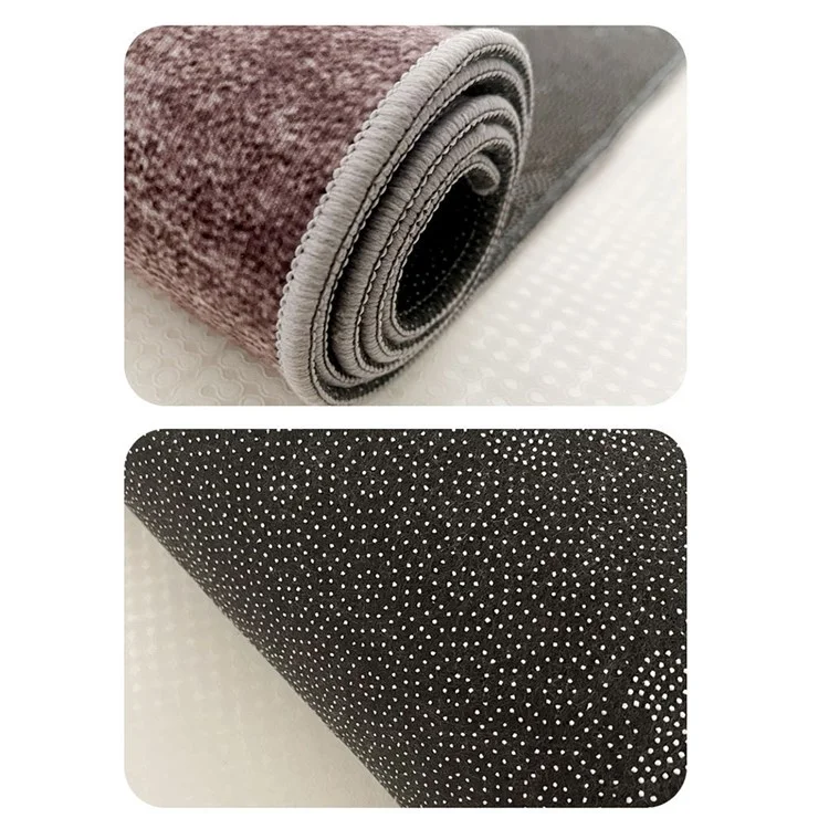Tapete de chão de veludo Crystal Stylish de 40x60cm Absorção de água Home Bathroom Non-slip Mat - Pink Heart