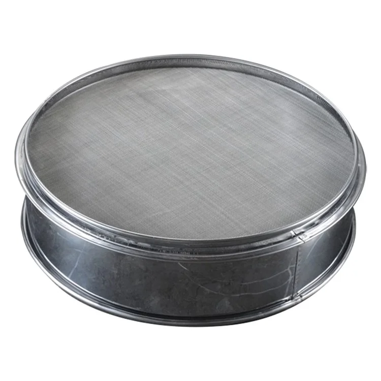 Tamis de cuisine en acier inoxydable à maille fine de 40 cm 40 pour la pâtisserie (sans BPA, sans certification FDA)