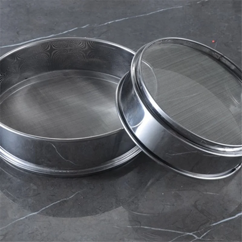 15cm 40 Mesh Stainless Steel Flour Sieve Shaker Cooking Baking Powder Kitchen Sifter (BPA-Free, No FDA Certified)