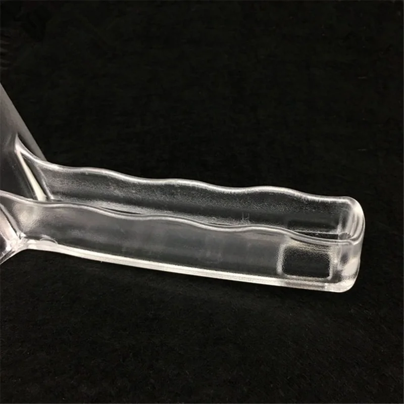 24cm Plastic Ice Cube Shovel Kitchen Rice Grain Flower Shovel, Size M, Square Opening (BPA-Free, No FDA Certificate)
