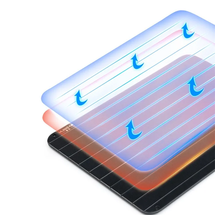 Frozen Food Meat Quick Defrosting Plate Aluminum Fast Defrost Tray, Size M: 29.5*20.8*0.2cm (No FDA Certificate)